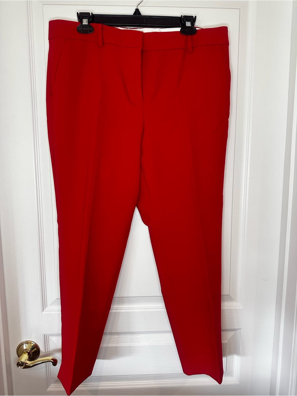 Talbots Red Ankle Dress Pants